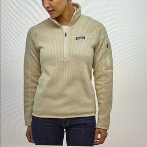 Women’s Patagonia 1/4 Zip in Oyster White